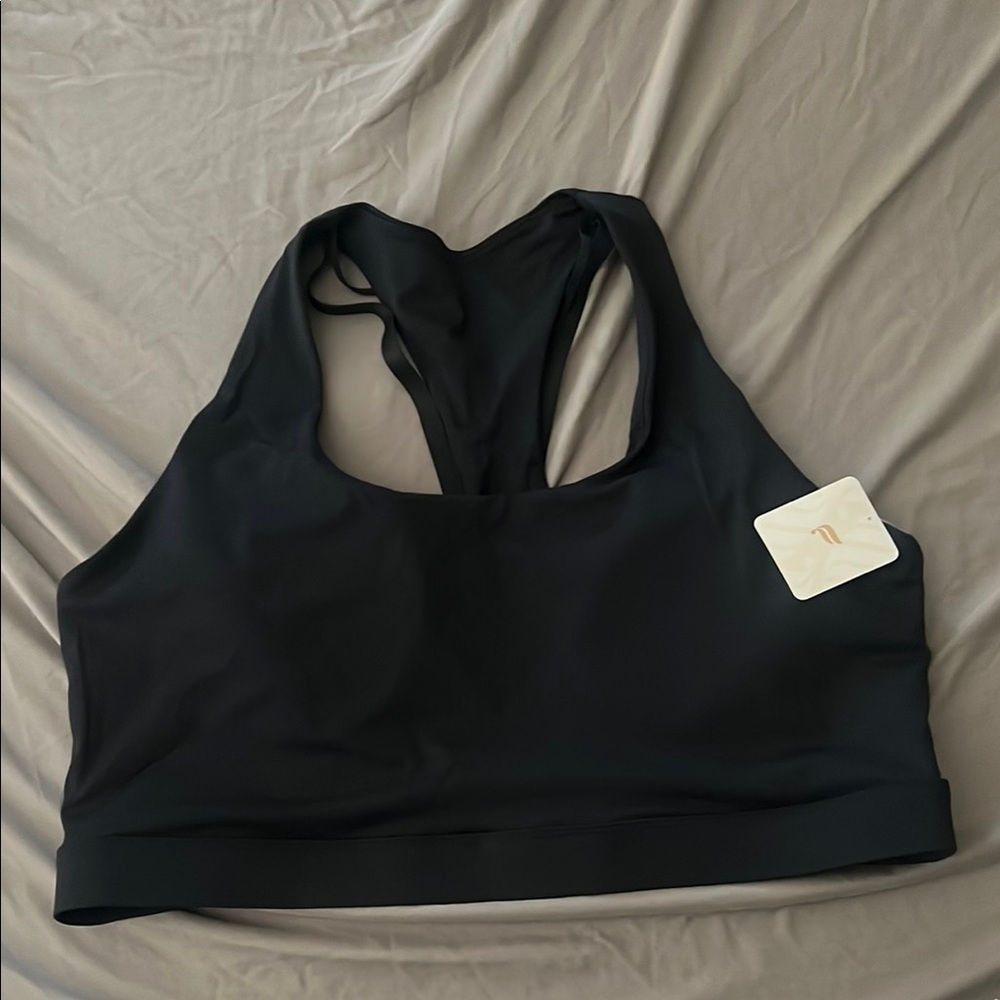 Black Sports Bra